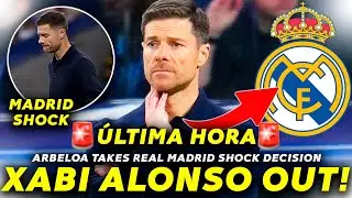 🚨 OFFICIAL: XABI ALONSO DISMISSED AS REAL MADRID COACH AFTER 232 DAYS 🚨