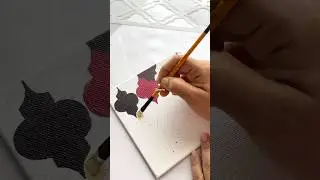 Easy arabic calligraphy painting Ideas for beginners #art #shorts #arabiccalligraphy