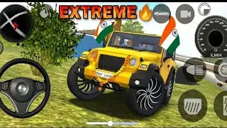 Экстремальное испытание на Mahindra Thar 🔥 | Геймплей игры с автомобилем Mahindra Thar