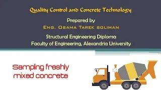 1  Sampling Freshly Mixed Concrete