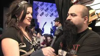 SDMETALROCKS - MzHollyw00d & Tony Campos @ NAMM SHOW 2012 (EXPLICIT)