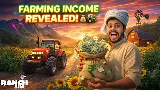 I Didn&rsquo;t Expect THIS Much Farming Income 😱| RANCH SIMULATOR | RTX GAMING TELUGU #17