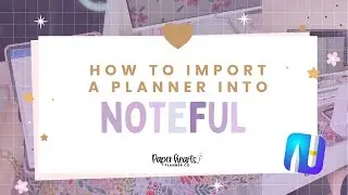 How To Import A Planner Into Noteful