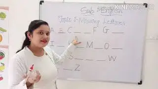Capital missing letters A - Z