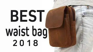 Best leather waist bag 2018 | new design leather waist bag