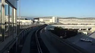 Вокруг аэропорта Сан Франциско / SFO Red Line AirTrain loop