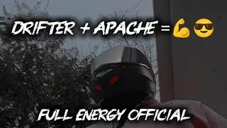 Drifter+Apache= Full Energy Official 💪😎#viral #trending #1000subscriber #1millionviews  #bikelover