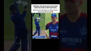 He&rsquo;s Back. But Where&rsquo;s Jason Roy? 😢 | Cook Returns in WCL #shortfeed2025