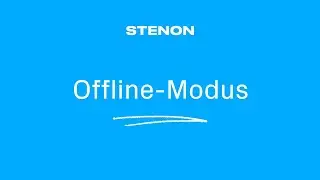 Trainingsvideo: Offline-/Online-Modus