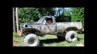 BUBBA'S MUD TRUCK --UNLOAD,TEST & TUNE,   WILSON LANE  MUD BOG