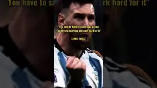 Football Quotes | Lionel Messi Quotes #motivation #quotes  #messi