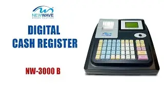 NEWWAVE Cash Register Machine NW-CR-3000B