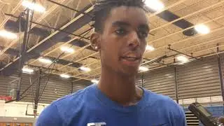 Emoni Bates discusses summer AAU season