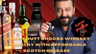 Sanjay Dutt Shocks Whiskey Industry with Affordable Scotch Release #whiskey #sanjaydutt