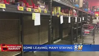 Hurricane Harvey: Coastal Texas Towns Hunkering Down
