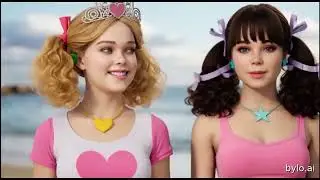 Ella and Ruby - Oceanside Beach - Live Action