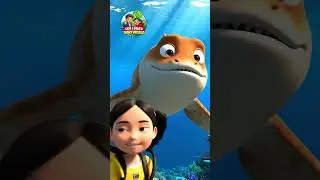 Leo & Mia Meet Dunkleosteus 🐟 Ancient Fish Story for Kids  #kidsanimation #animation #childrensbook