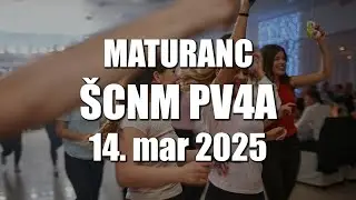 Maturantski Ples ŠCNM PV4A - 14. marec 2025
