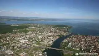 Helikopter-Flug &uuml;ber Konstanz am Bodensee by bodensee.photography