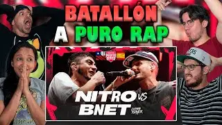 ✊🏻&iexcl;MUCHO RAP REPRESENT! - COLOMBIANOS REACCIONAN a BNET vs NITRO [FMS ESPA&Ntilde;A 2025]