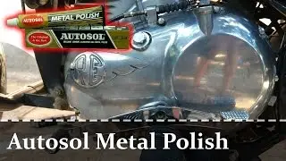 Autosol Metal Polish | Engine Cover | Royal Enfield Bullet 500