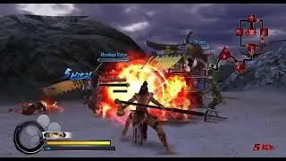 Sengoku Basara: Samurai Heroes Mod - NPC Toshiie Maeda Gameplay