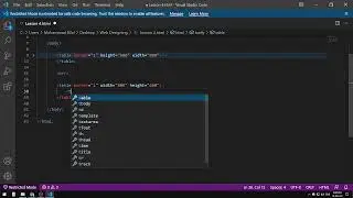 HTML Table Part 2 | Table Borders, Width, Height, Alignment | Web Designing Urdu/Hindi | Lecture 6
