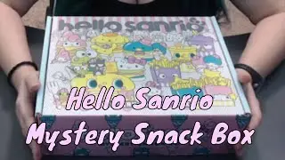 Hello Sanrio Mystery Snack Box Tasting