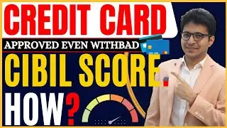 How to get credit card even with bad Cibil score? 😭 #shorts #iafkshorts