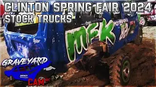 CARNAGE CAM - 2024 Clinton Fair Stock Trucks