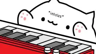 Bongo cat let's go 240FPS (Нейросеть DAIN-APP)