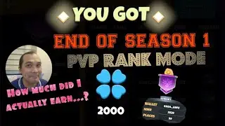 Plant vs Undead PVP Rank Mode : End of Season 1 : My Final Rank and How Much did I Actually Earn