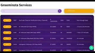 How to search services using service ID on Groompanel.com