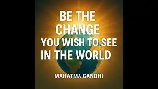 &ldquo;Be the Change You Wish to See in the World&rdquo; &ndash; Gandhi Quote Explained (Powerful Life Lesson)