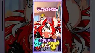 Everyone Noticed How Pale Bae Is IRL | Hololive EN #hakosbaelz #hololive #vtuber