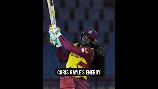 Chris Gayle's Energy ! #shorts #cricket #chrisgayle #klrahul #fitness #fitnessmotivation #sports