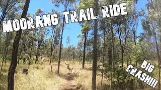 Moorang Trail Ride RTCB - BIG CRASH!!!
