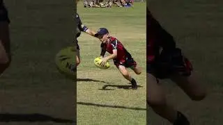 Big dive!! 🐍 #touchfooty #shorts