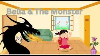 &ldquo;Bella and the Monster Shadow! 🏠😱 | Funny Surprise Story for Kids&rdquo;