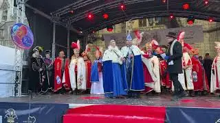 Inthronisation des Narrhalla Prinzenpaares 2026 am 03.01.2026 auf dem M&uuml;nchner Marienplatz