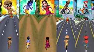 Little Singham 🆚 Little Krishna 🆚 Little Radha 🆚 Little Singham Cycle Race 🆚 Golmaal Jr New Update