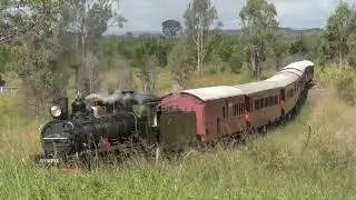 Mary Valley Rattler and Railcar April 2022