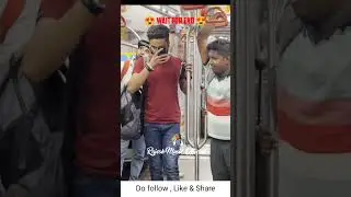 Wait For End 😍 | Flute X Guitar | Randomly Singing In Metro |#Shorts#shortsfeed #Viral