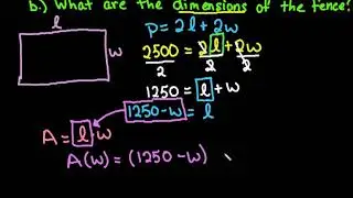 Find Maximum Area Enclosed by a Fence