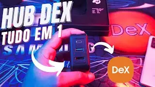 HUB COMPACTO PRA SAMSUNG DEX COM INTERNET CABEADA - URVNS