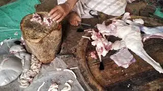 Live Goat Cutting & Meat Selling &ndash; Full Market Experience!