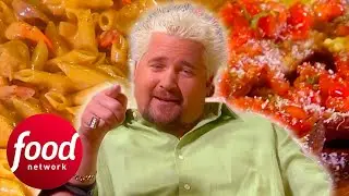Guy Fieri's Very First Food Network Appearance! | Guys Big Bites