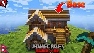 Hardcore Minecraft EP 1 &ndash; Building My FIRST House | EnderZex