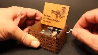 What a Wonderful World - Louis Armstrong - Music box by Invenio Crafts