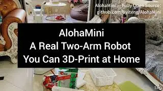 AlohaMini: A Six-Hundred-Dollar Home Robot You Can 3D-Print Yourself
